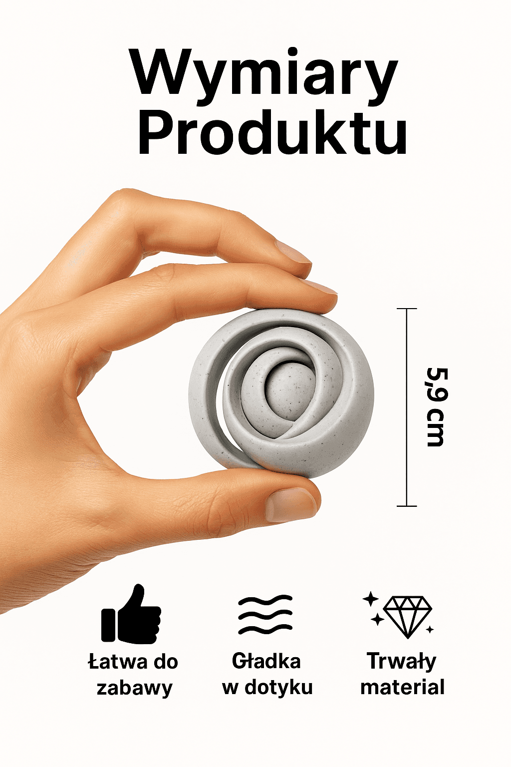 Zabawka 3D: Rotacyjna Kula, Żyroskop do Palców, Ulga dla Nerwów 🌀